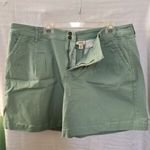 a.n.a Women's Green Bermudas